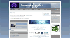 Desktop Screenshot of beamerlampen.ch